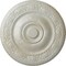 Ekena Millwork Neuveau Ceiling Medallion (Fits Canopies up to 6 3/8"), Hand-Painted Flash Blue, 24 1/4"OD x 2"P CM24NAFBS - alternate 1